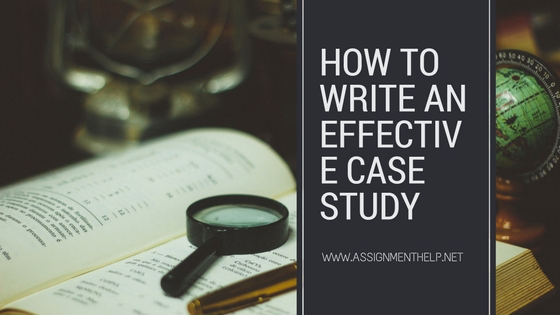 Assistance with writing a case study