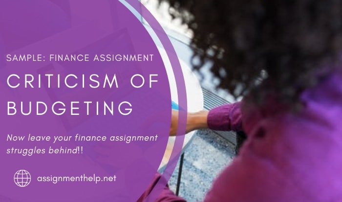 Assignment Help Budgeting