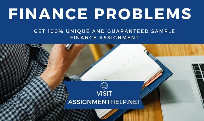 Assignment Help Finance Problems