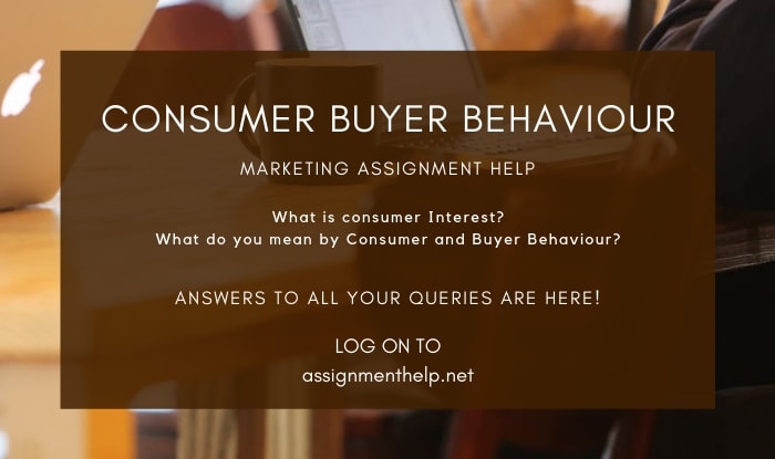 Consumer and Buyer Behaviour