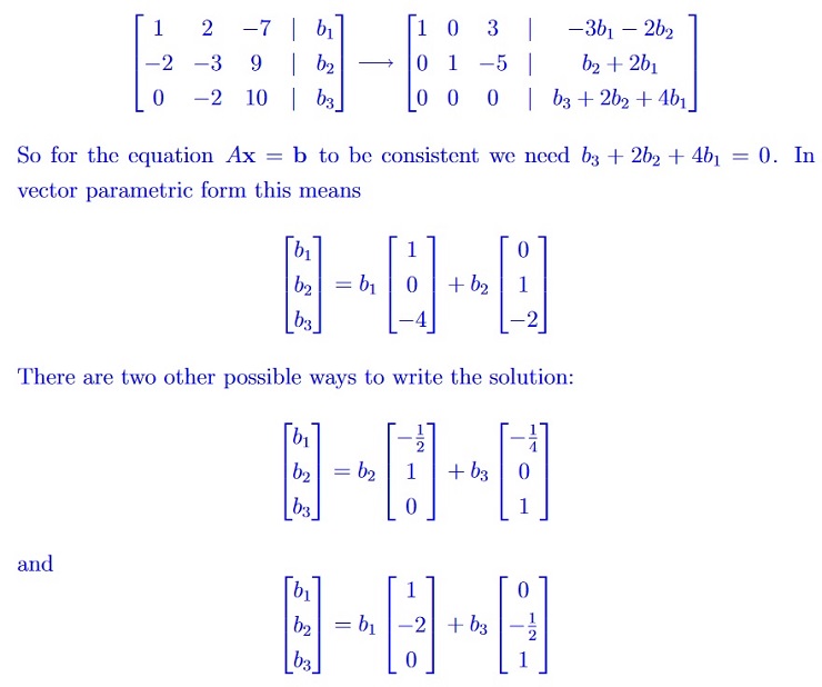 MATH1115 Algebra Solution Image 5