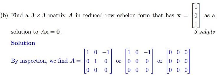 MATH1115 Algebra Solution Image 7