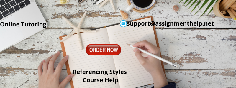 Referencing Style Assignment Help
