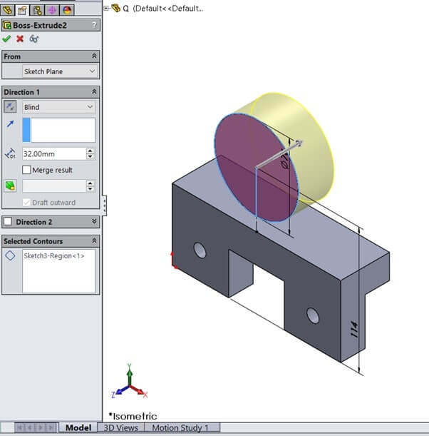 SolidWorks Sample Assignment Image 11