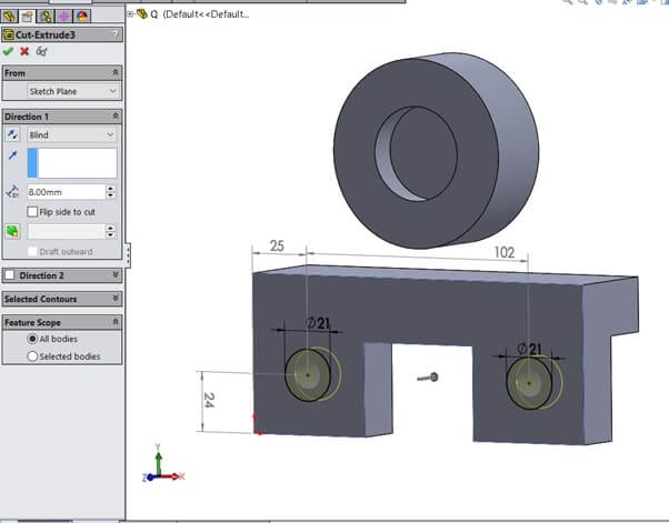 SolidWorks Sample Assignment Image 17