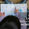 child learning with online homework help