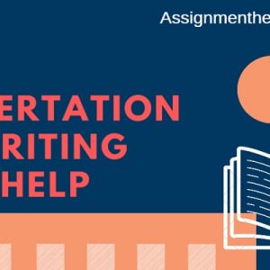 dissertation writing help