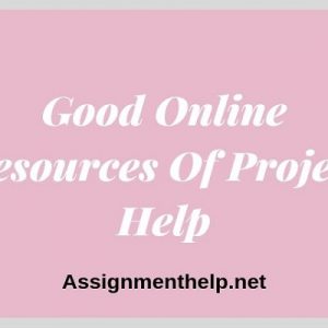 online resources of project help