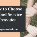 how to choose a good service provider