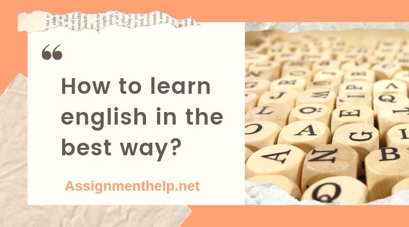 how to learn english in the best way