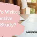 how to write effective case study