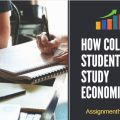 How college students study Economics