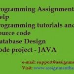 Get Assignment Help in Programming