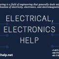 Electrical Electronics Help