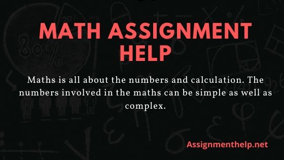 maths assignment help