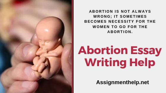abortion essay writing help