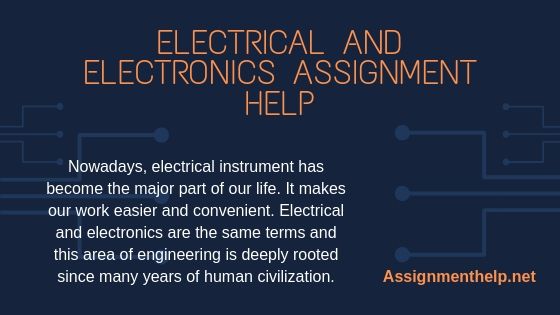 electrical and electronics assignment help