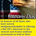 Veterans day 2014 discount on homework help
