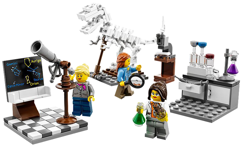 Lego Research Institute Lab Female Scientist mini figure