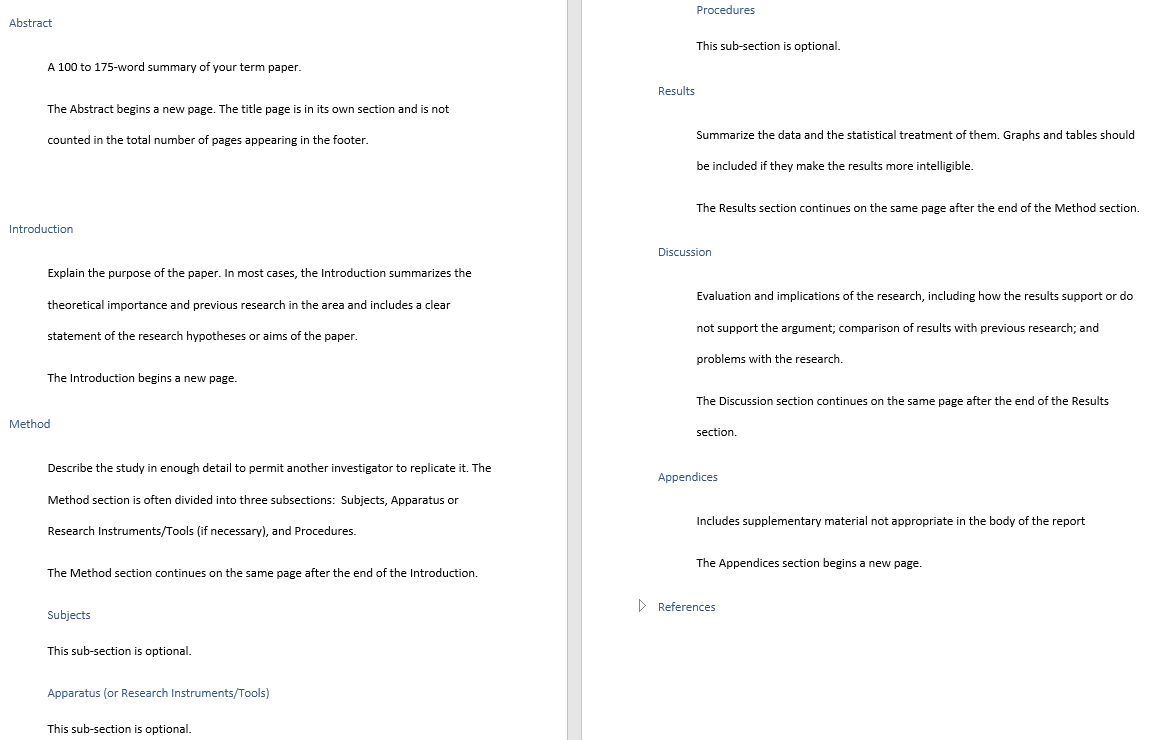 How To Write A Term Paper- Format and Example how to write term paper assignment