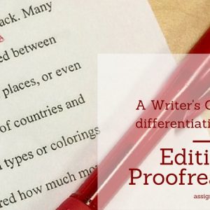 editing proofreading essay help