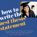 thesis statement writing help