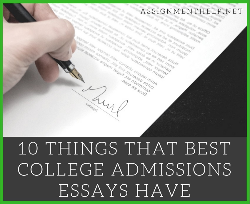 college admissions essay help 100