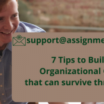 7 Tips to Build an Organizational Culture that can survive through crisis
