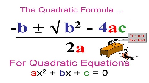 QuadraticFormula