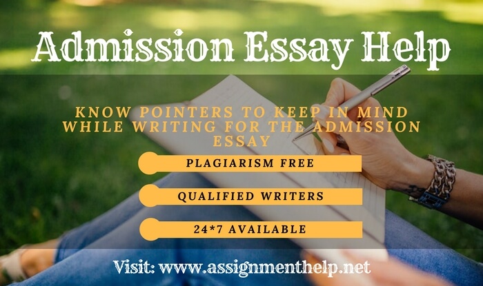 Admission Essay Help