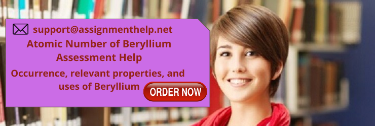 Atomic Number of Beryllium Assignment help
