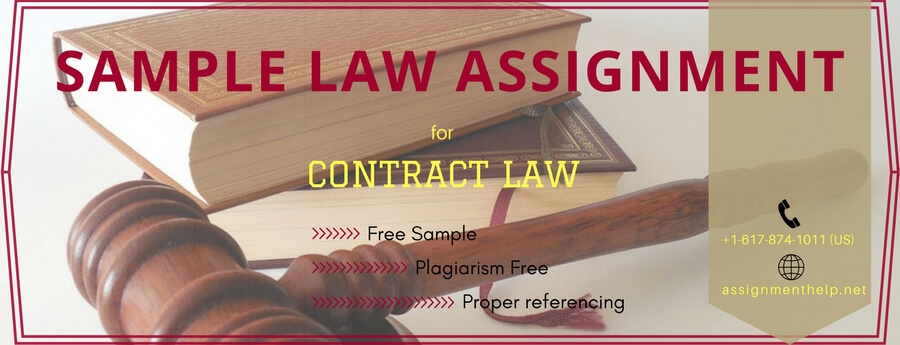 contract law assignment sample