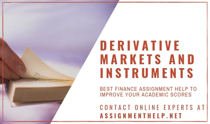 Derivative Markets Assignment Help