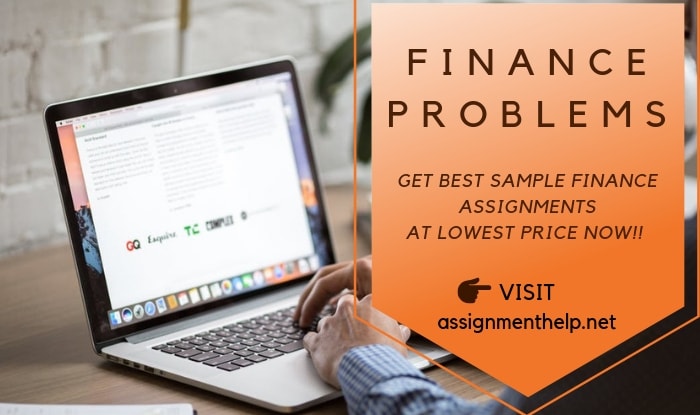 finance problem Assignment Help