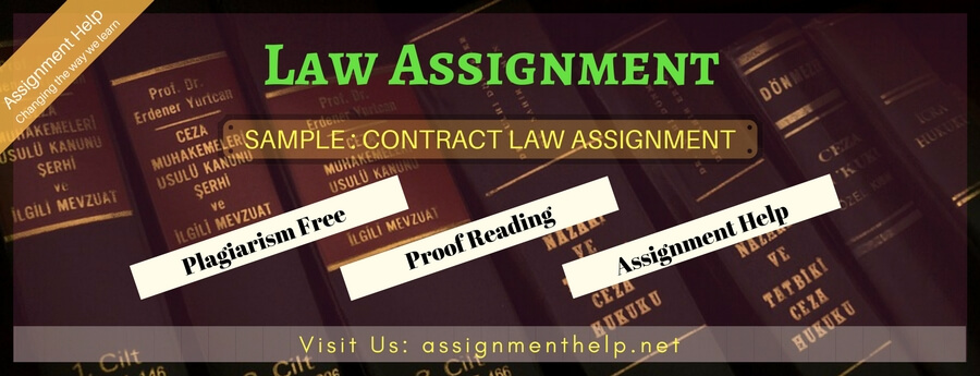 Sample Contract law Assignment