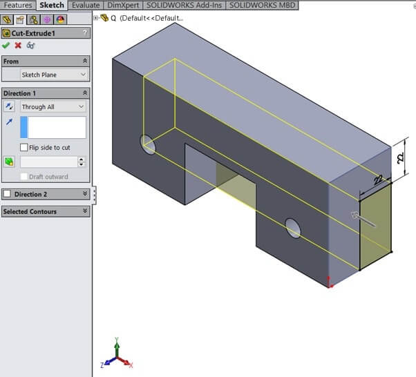 SolidWorks Sample Assignment Image 8