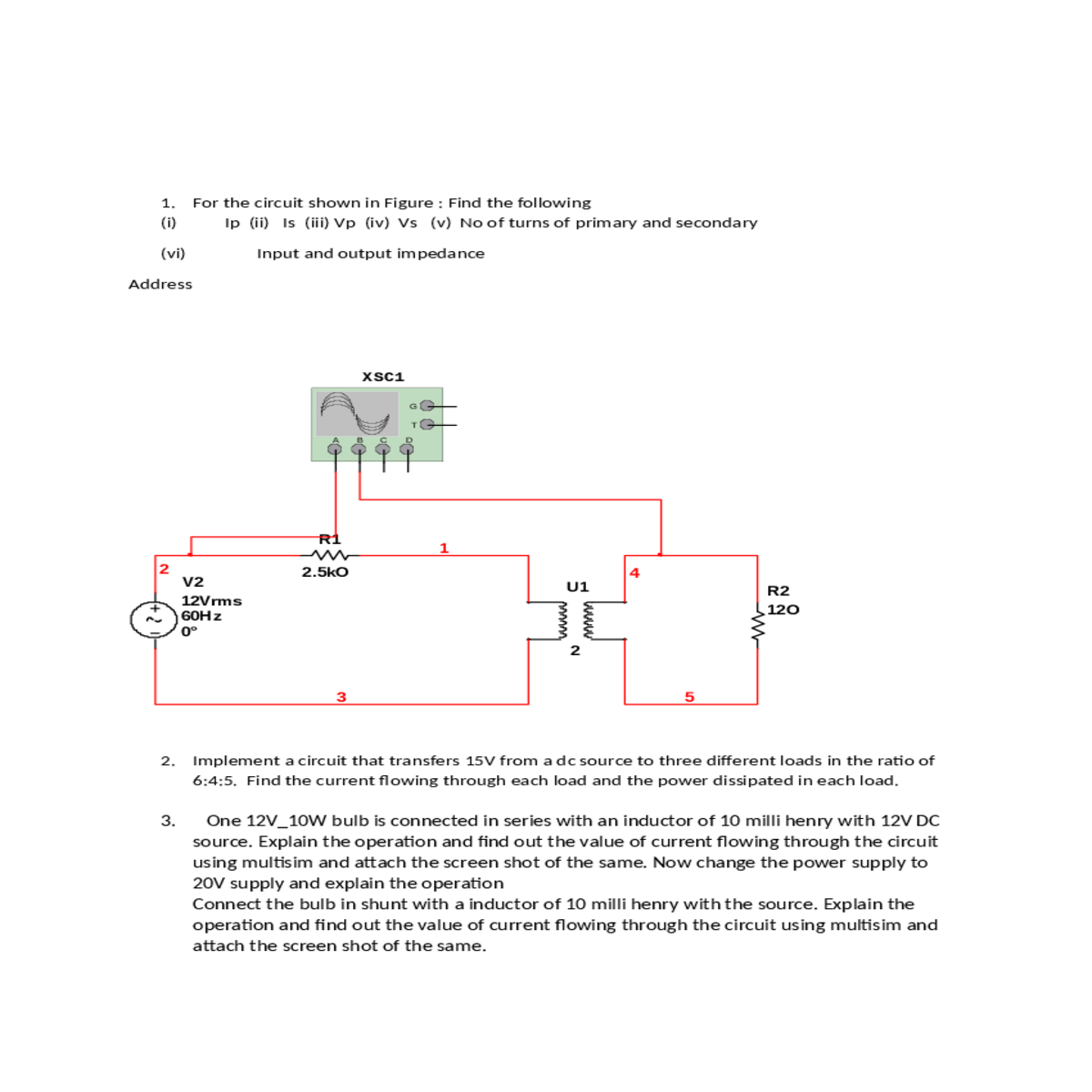 which delivers power load ohm resistor its and rms