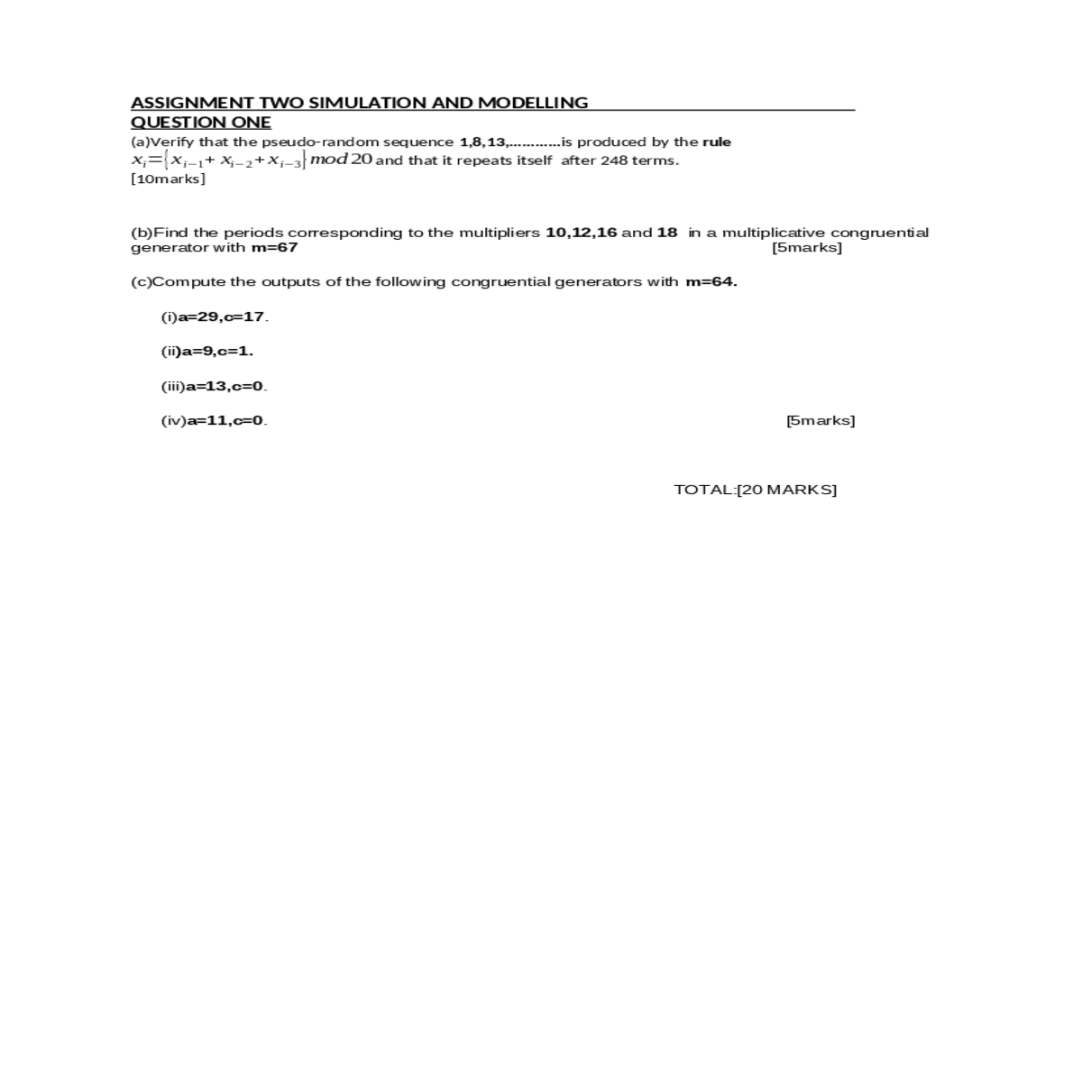 marks the periods corresponding the multipliers an