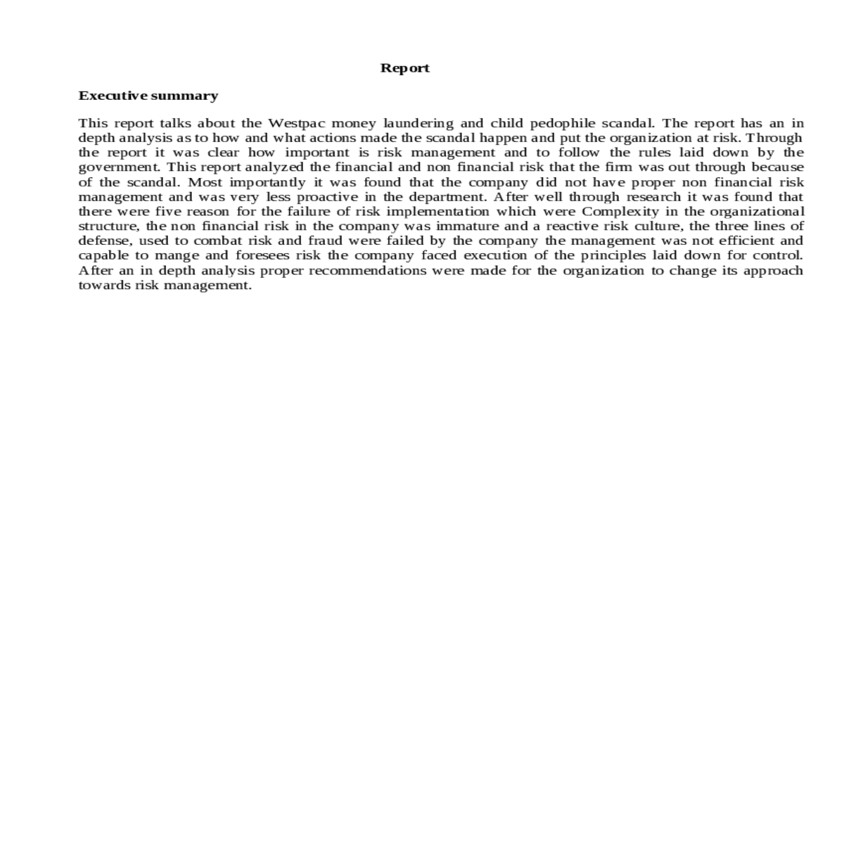 uncertain event risk mapping framework(s) related 