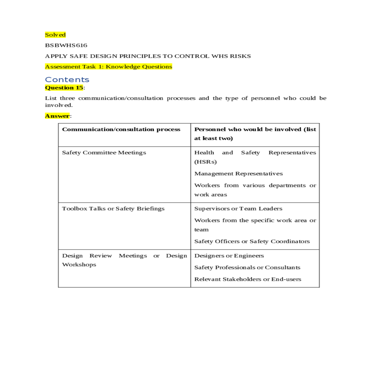 solvedbsbwhs apply safe design principles control 