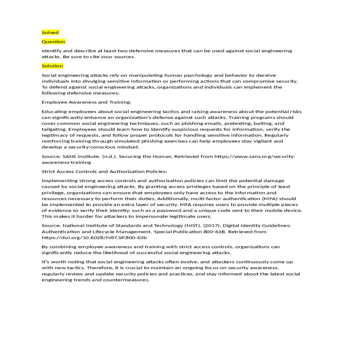 digital identity guidelines authentication and lif