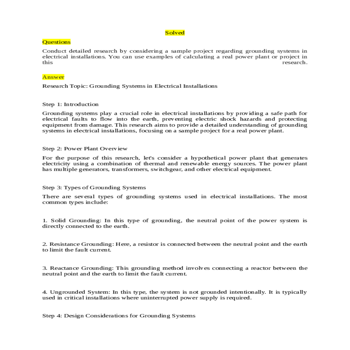 preventing electric shock hazards and protecting e