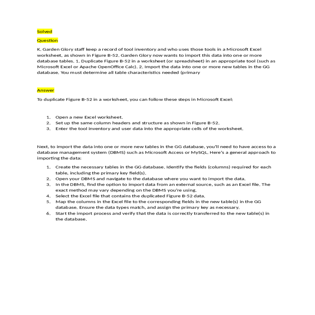 ensure the data types match