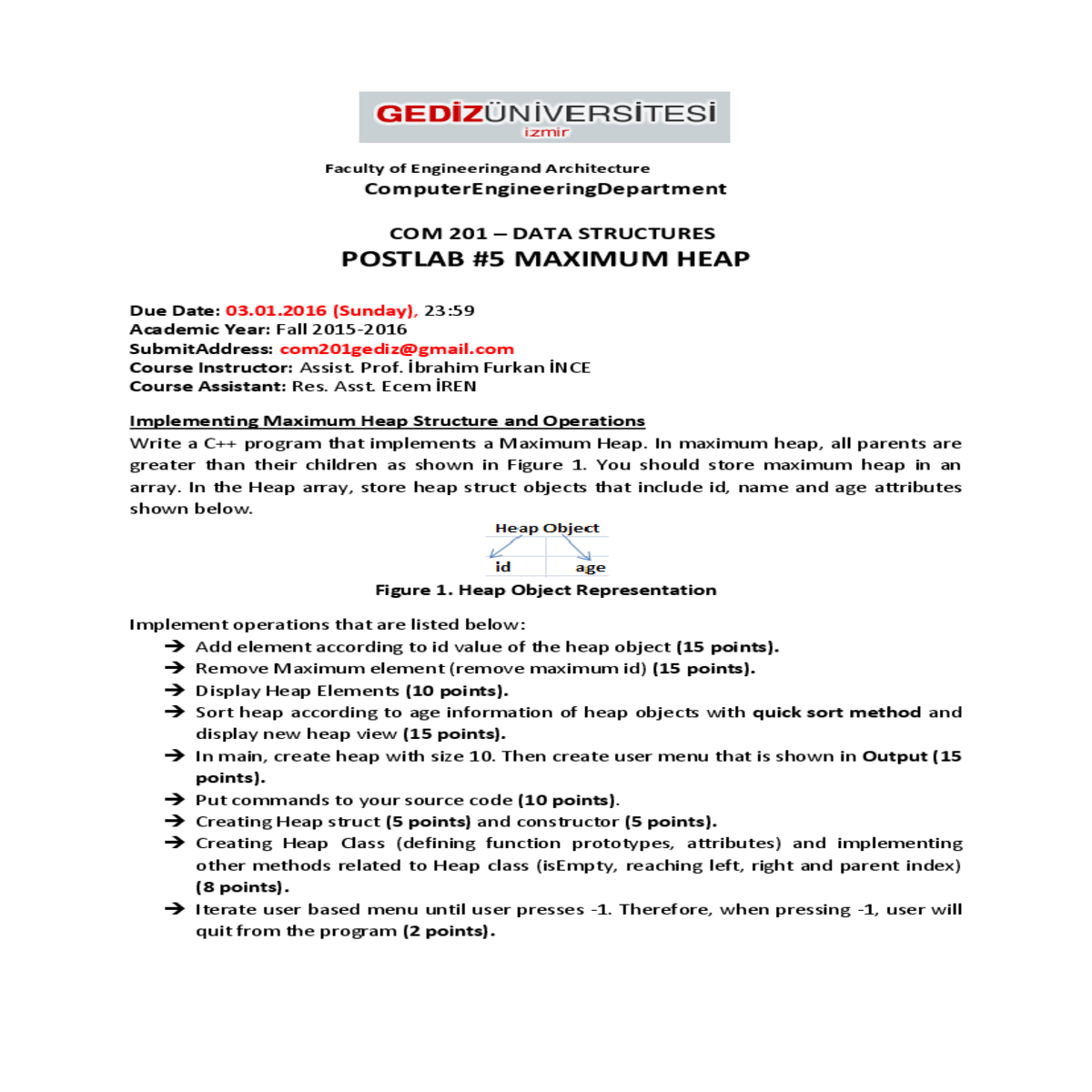 attributes and implementing other methods related