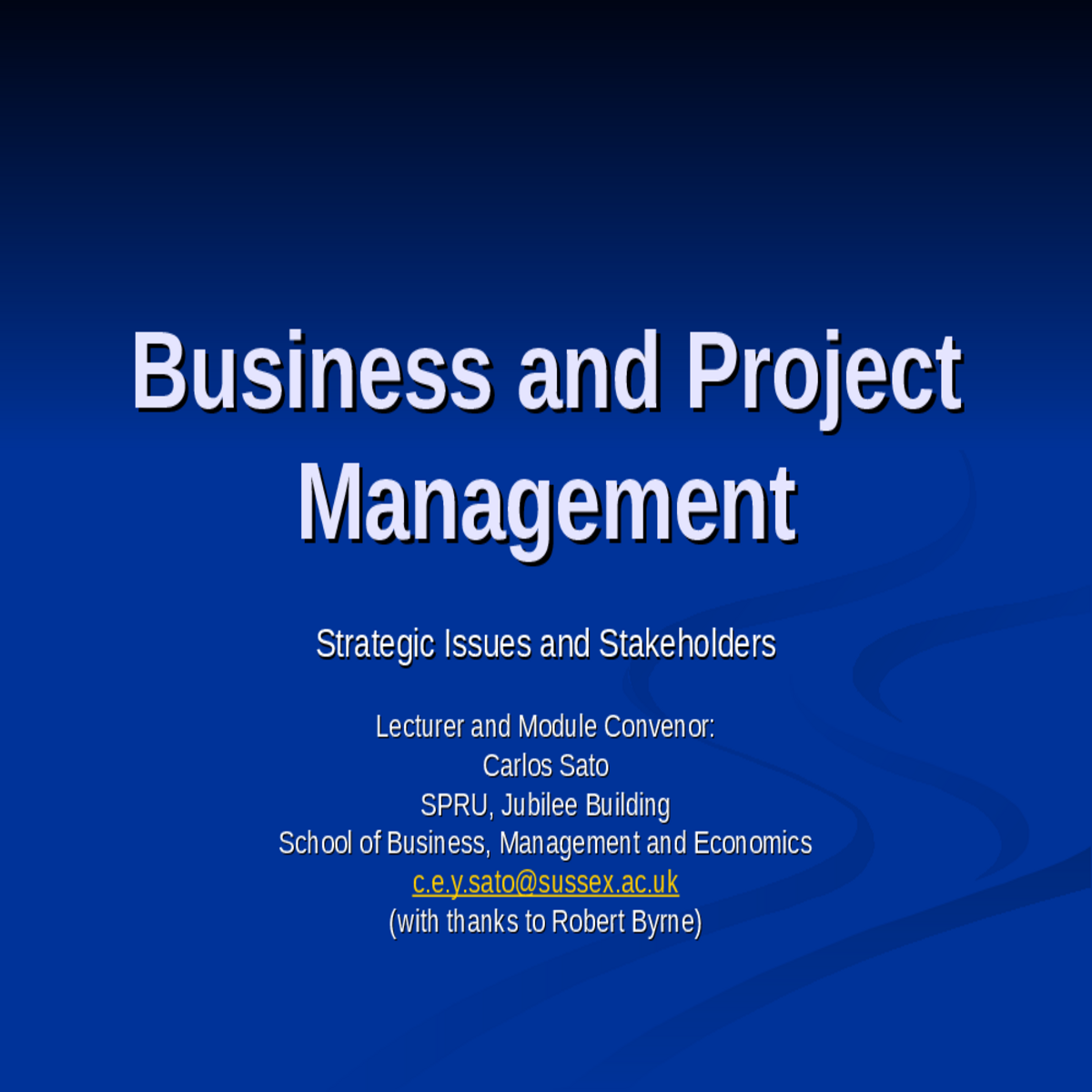 some strategic issue identificationhow identify is