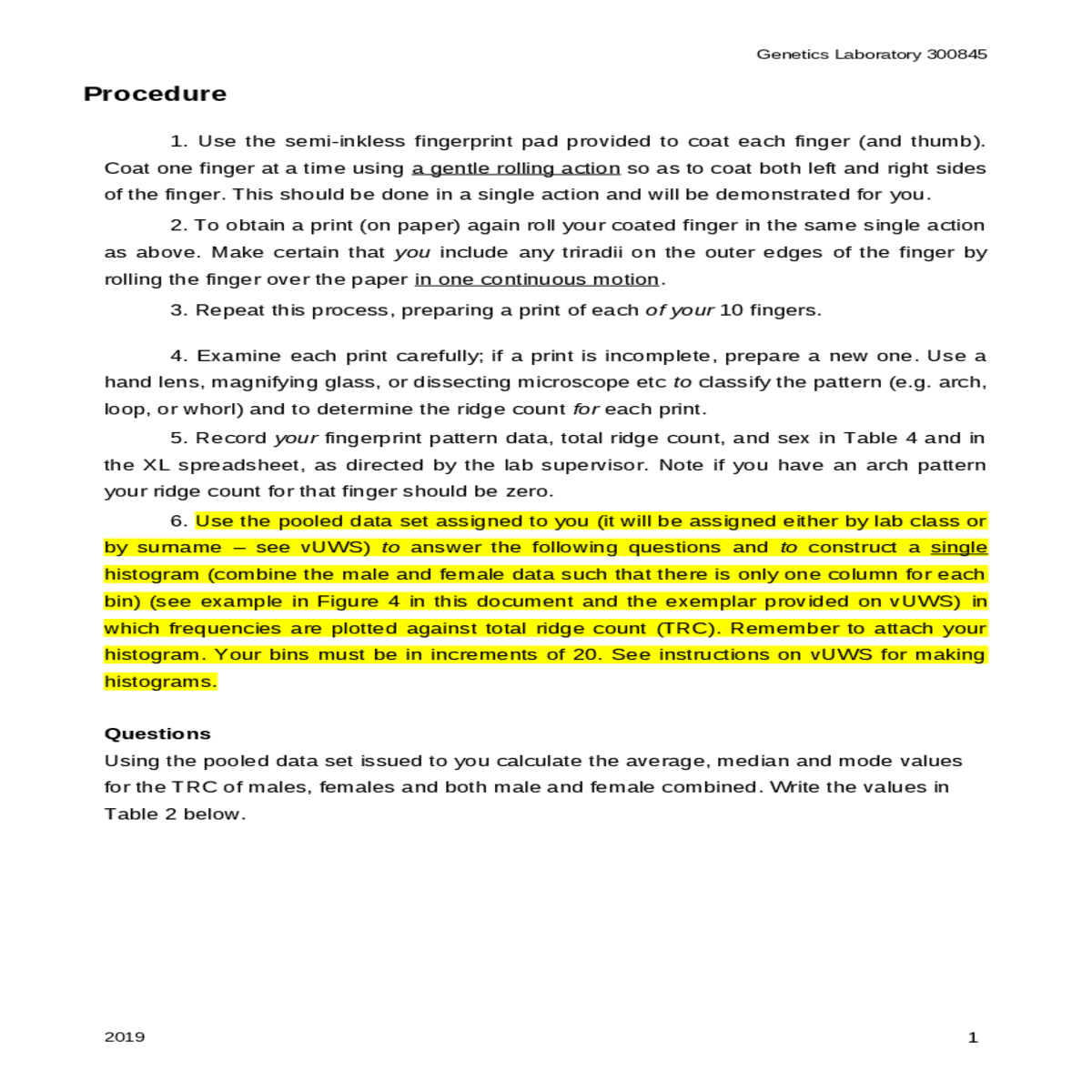 extend your understanding with additional trc prob