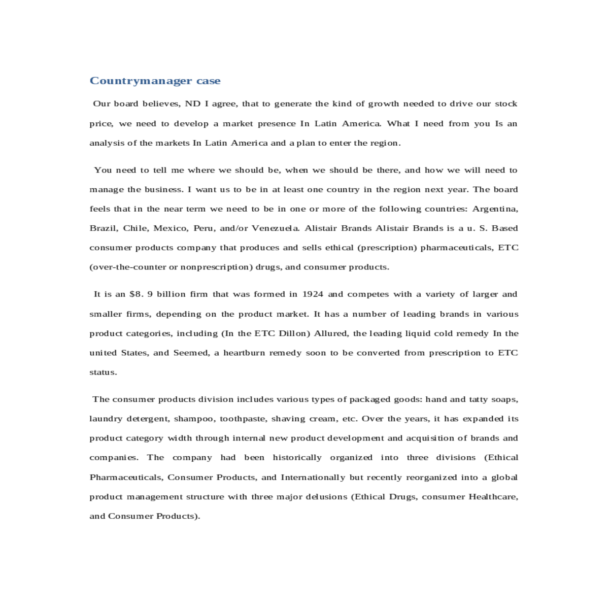 table manufacturer toothpaste sales country market