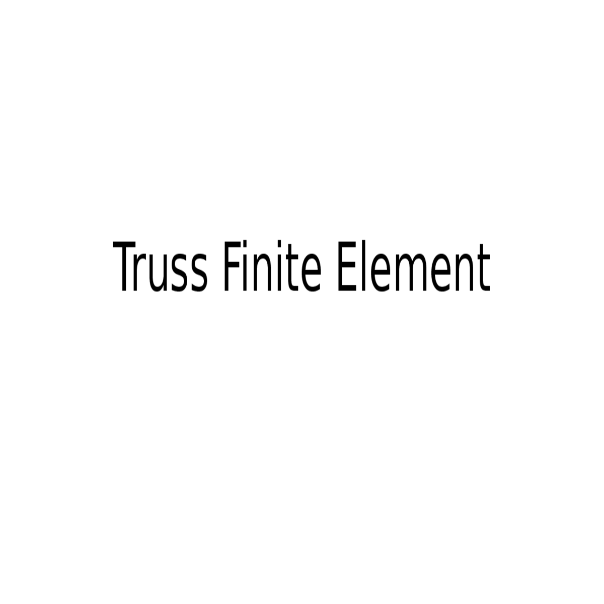 truss finite elementtruss structure network connec