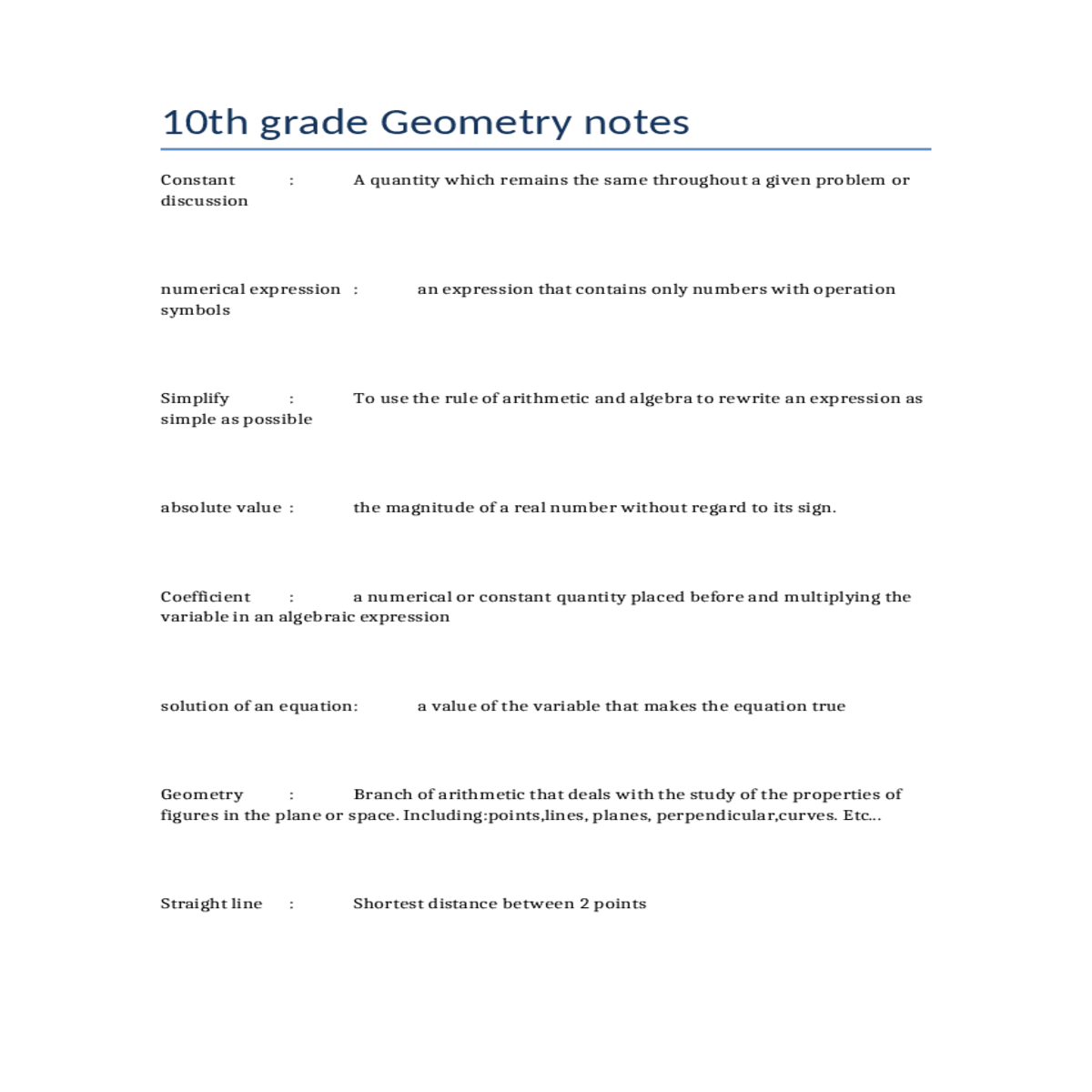 etc line shortest distance between points