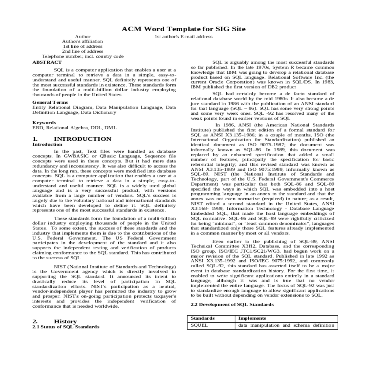 nist the national institute standards and technolo